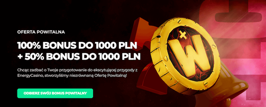 Bonus powitalny w Energy Casino