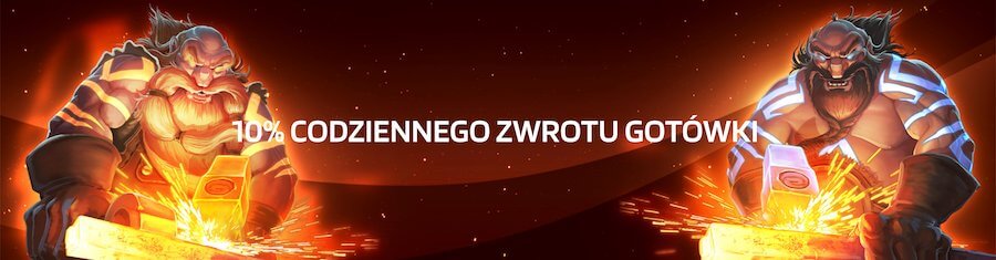 Codzienny cashback 10% w HappySpins.