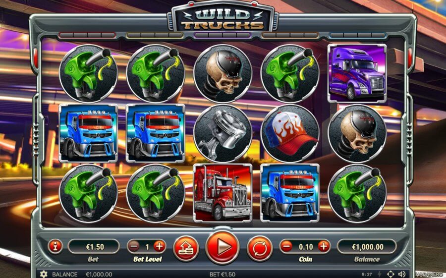 Slot Wild Trucks w kasynie Rollino