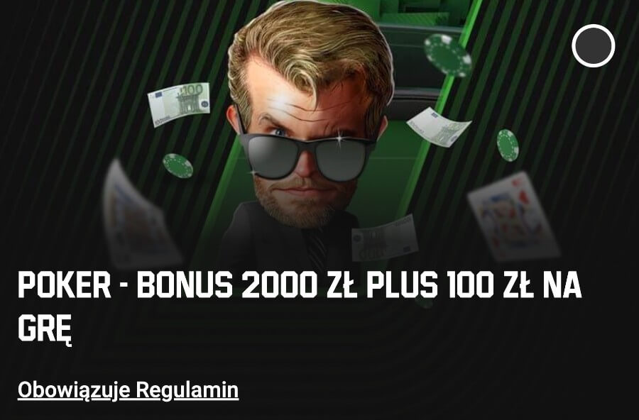 Bonus na pokera w Unibet