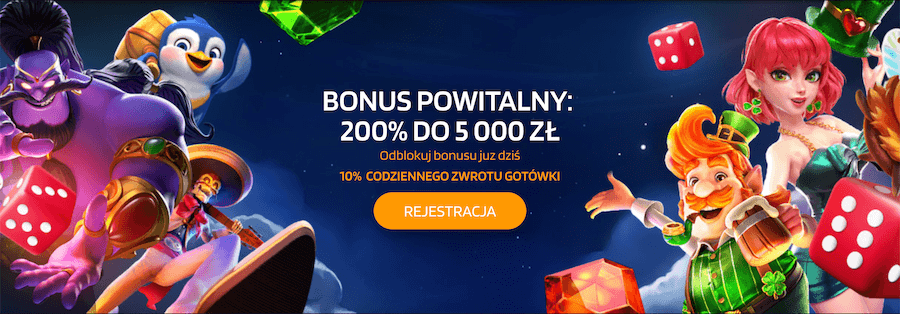 Bonus powitalny w kasynie Reddice.